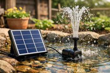 Three tested solar pumps for adding movement to your homestead pond without running new wiring.