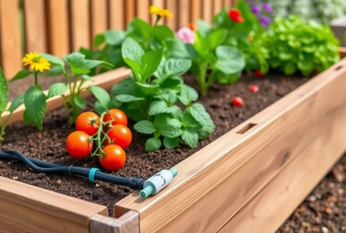 4 ft. x 8 ft. Raised Bed Drip Irrigation Kit