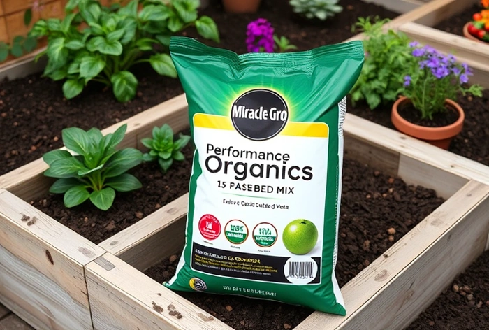 Miracle-Gro Performance Organics 1.5 cu. ft. Raised Bed Mix