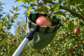 Harvest apples, pears, and citrus from tall trees safely—no ladder required.