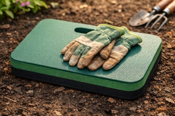 Four top kneeling pads tested for durability, thickness, and comfort during long homestead work days.