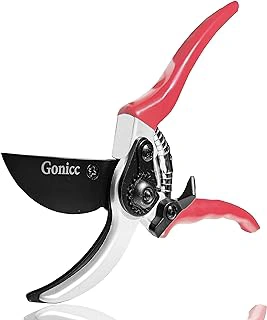 Gonicc 8" Professional Sharp Bypass Pruning Shears (GPPS-1002)