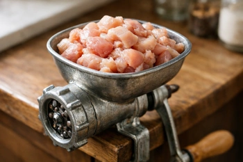 Manual grinders that handle whole birds without fuss.