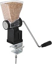 Kitchen Crop Hand Crank Grain Mill with Stainless Steel Burrs