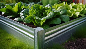 Grow safe, healthy vegetables with food-grade metal beds that never leach chemicals.