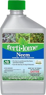Fertilome Neem Oil Concentrate Insecticide, OMRI Listed, 16 oz