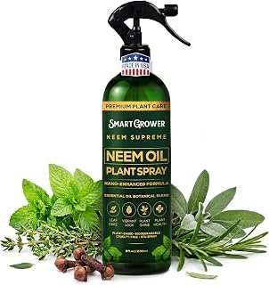 Neem Oil Botanical Blend Plant Spray and Wash with Natural Essential Oils (8 oz)