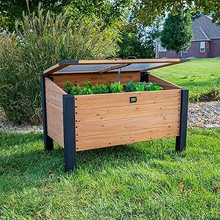 Backyard Discovery Aggie Cold Frame Mini Greenhouse and Raised Planter