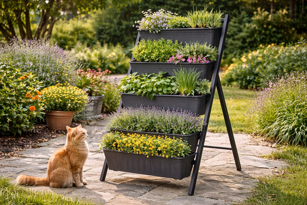 G TALECO GEAR Vertical Garden Planter 5 Tiers