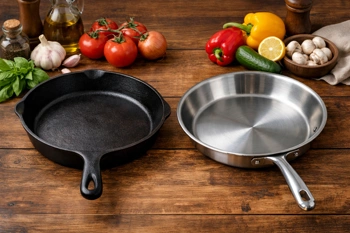 Both skillets have a place in the homestead kitchen—here's how to choose the right one for your needs.