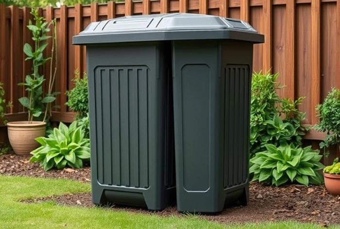 FCMP Outdoor 37 Gal. Tumbling Composter