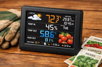 Learn which sensors, features, and setups work best for tracking garden weather conditions.