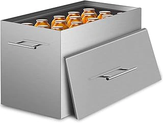 VEVOR 15 Quart Stainless Steel Water Bath Canner with 2 Racks