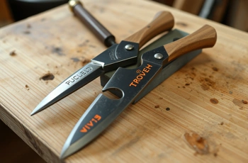Learn the safe, step-by-step process to sharpen and care for your forged pruning shears.