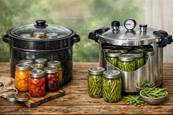 Learn which canning method is right for your pantry goals.
