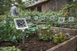 QR Code Plant Labels & Tracker