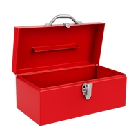 Toolbox with essential homeowner tools